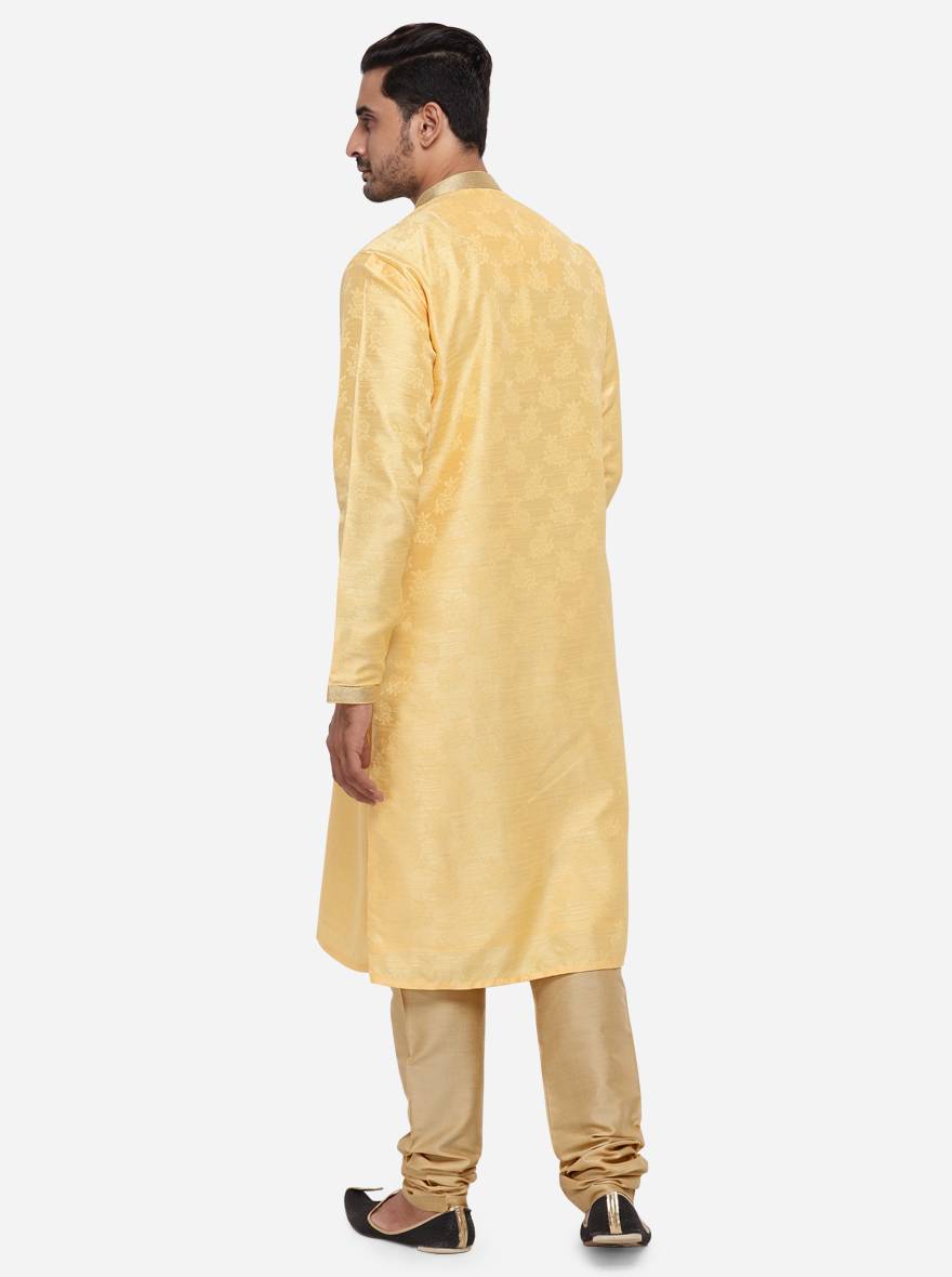 Golden Yellow Kurta Set | Azania