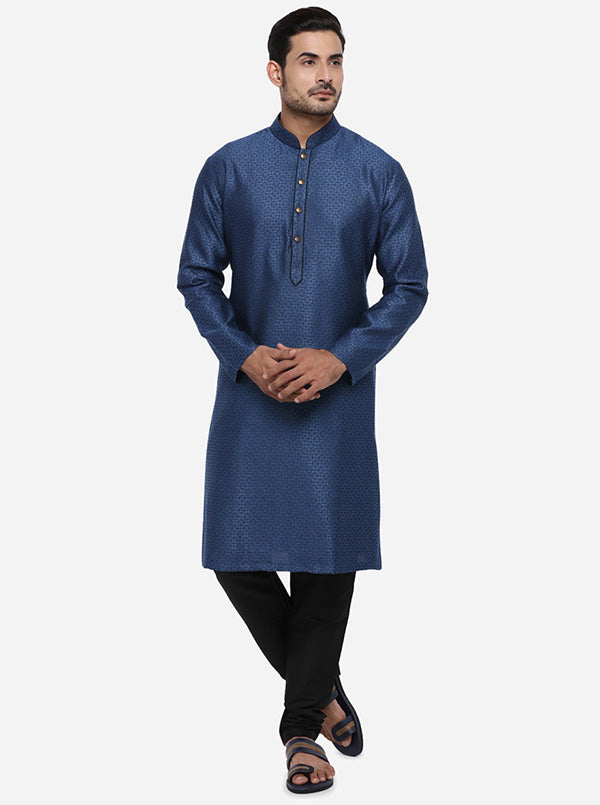 Navy Blue Kurta Set | TULA