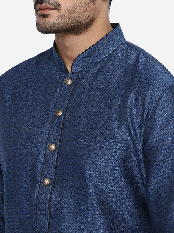 Navy Blue Kurta Set | TULA