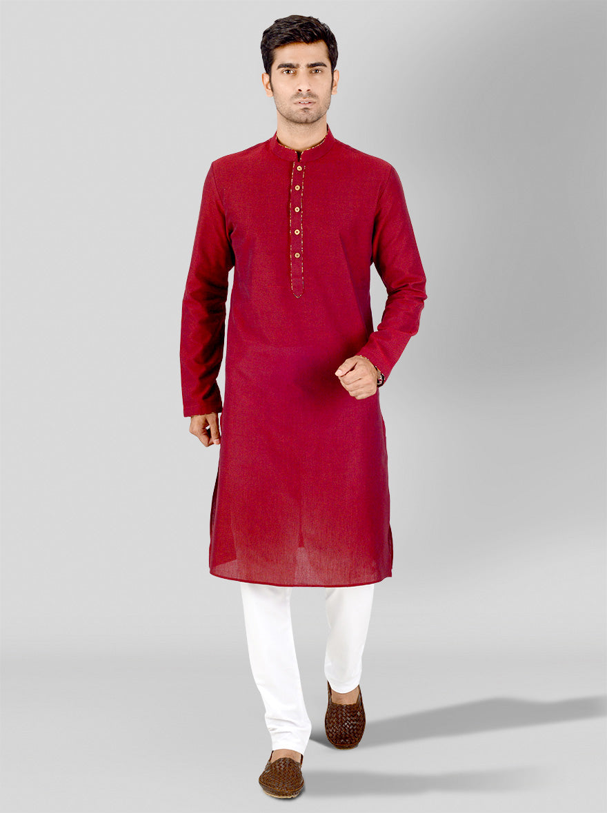 Rani Pink Kurta | Azania