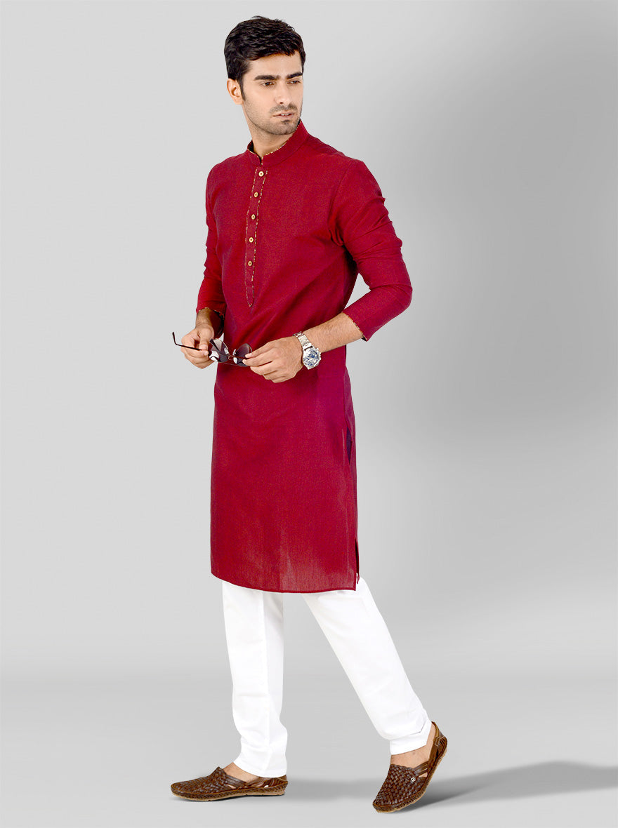 Rani Pink Kurta | Azania