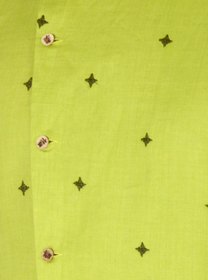 Green & Olive Kurta Set | TULA