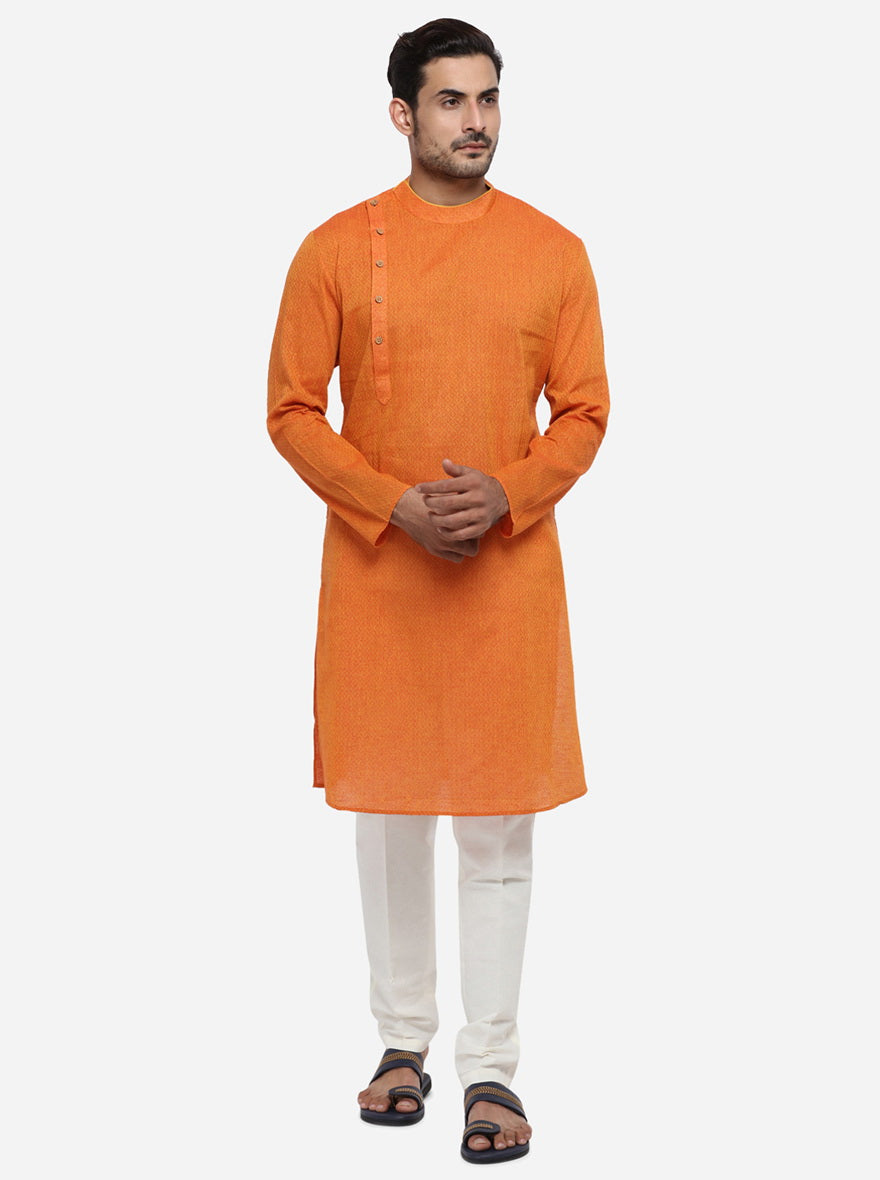 Orange Kurta | Azania