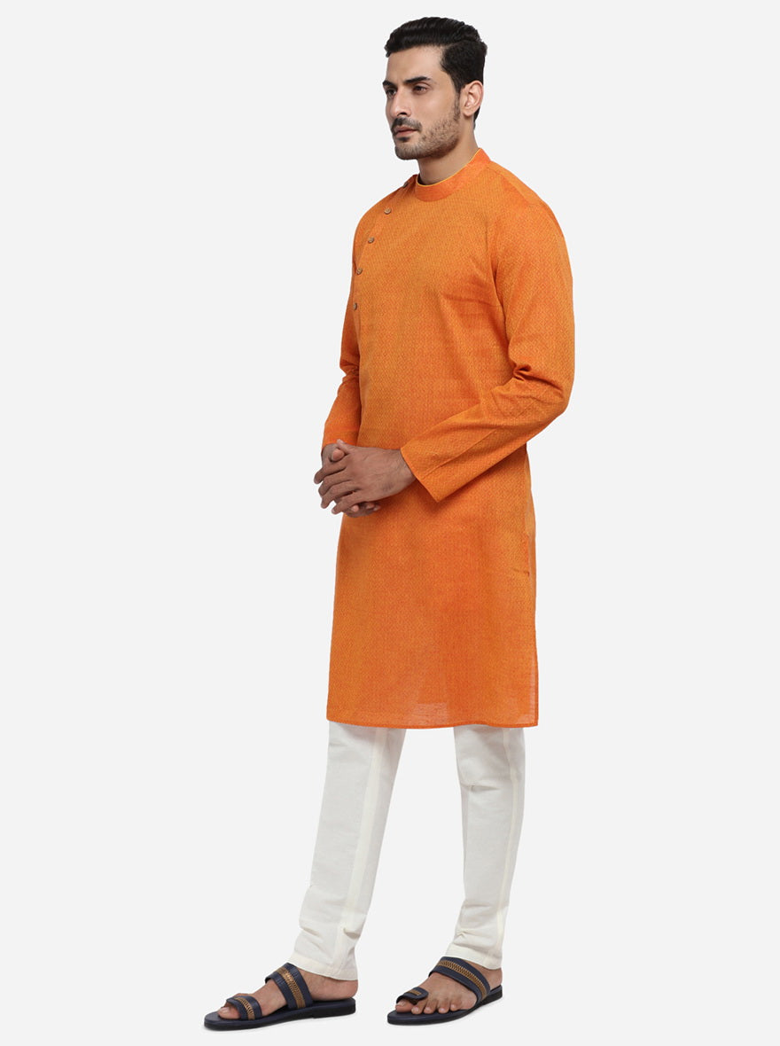 Orange Kurta | Azania