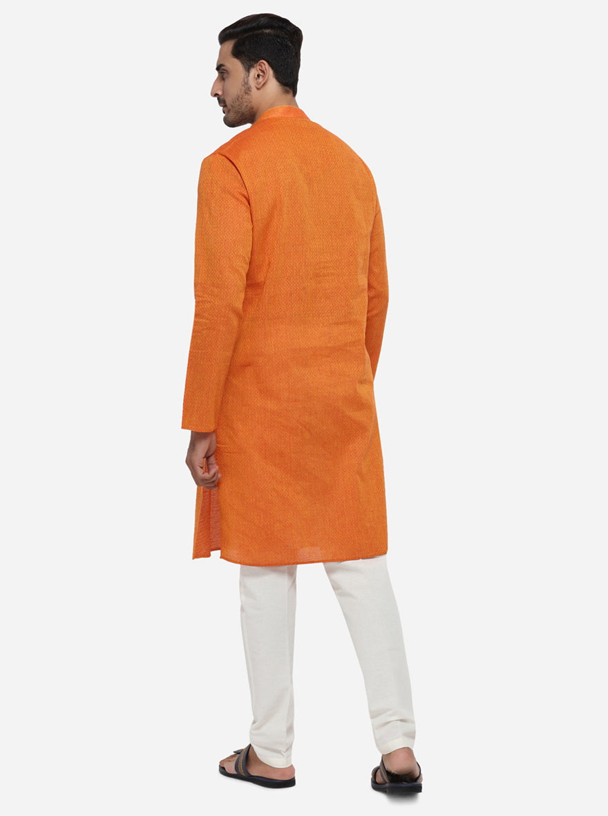 Orange Kurta | Azania