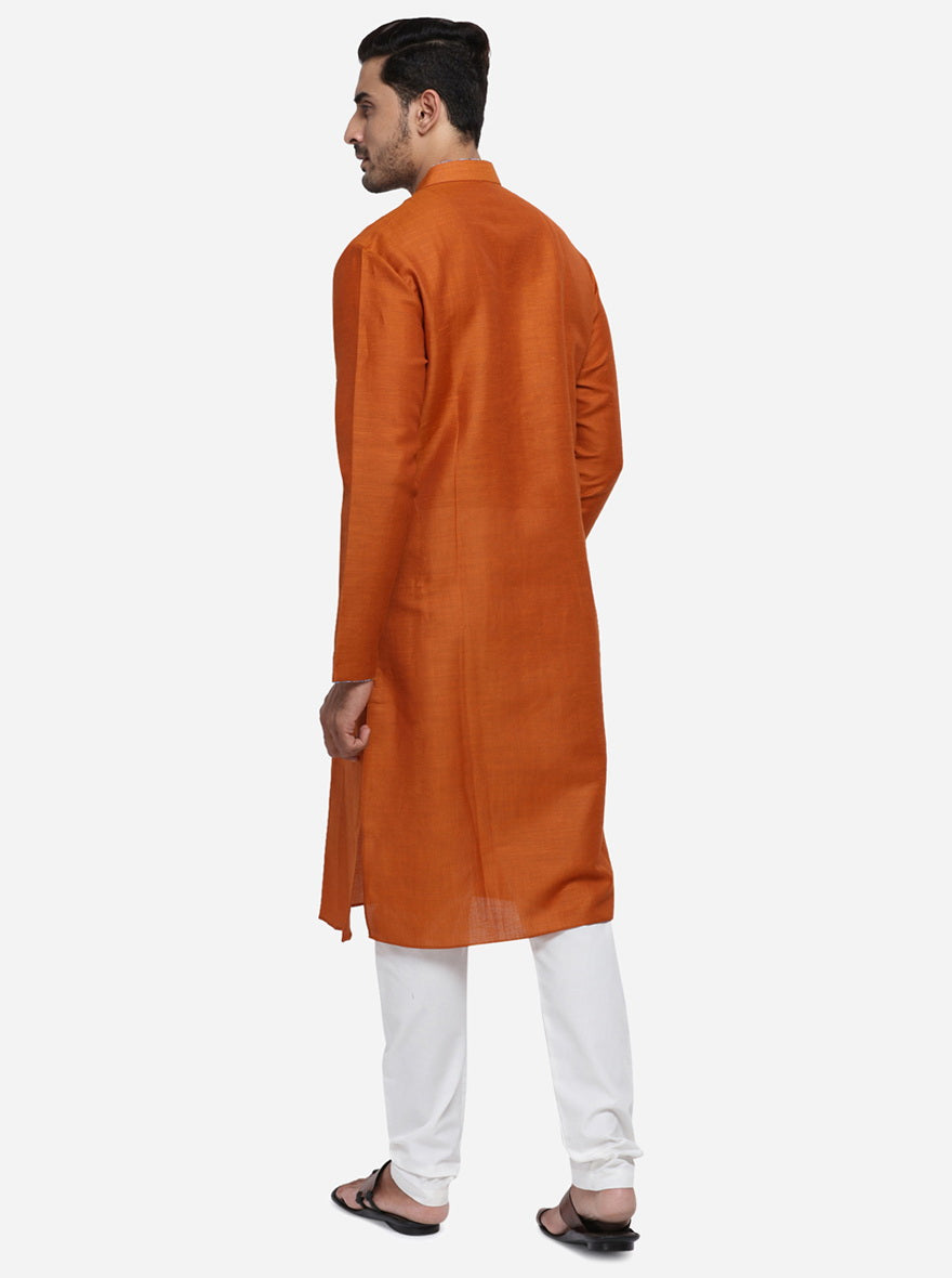 Orange Kurta | Azania