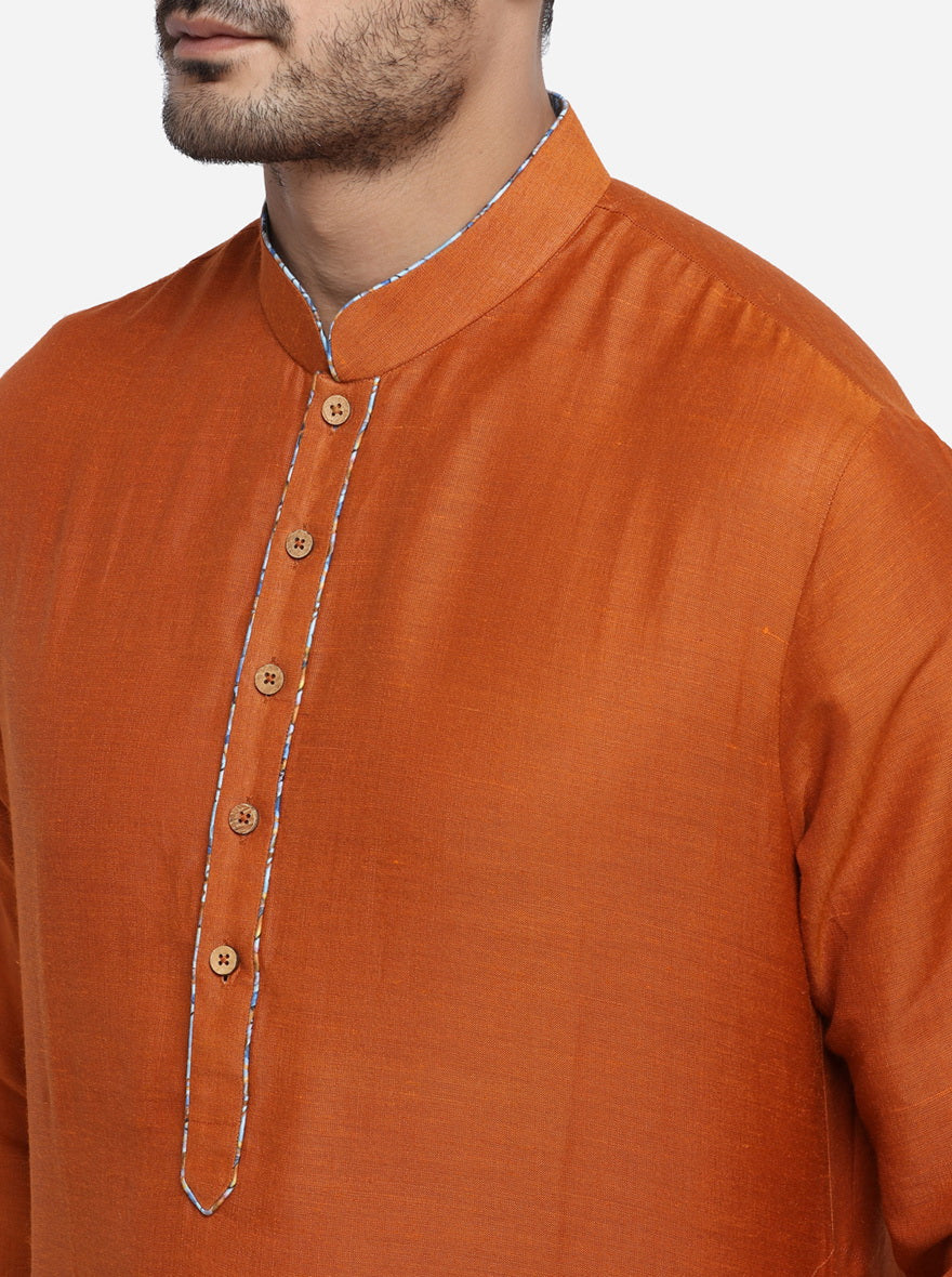 Orange Kurta | Azania