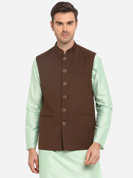 Brown Modi Jacket | JadeBlue