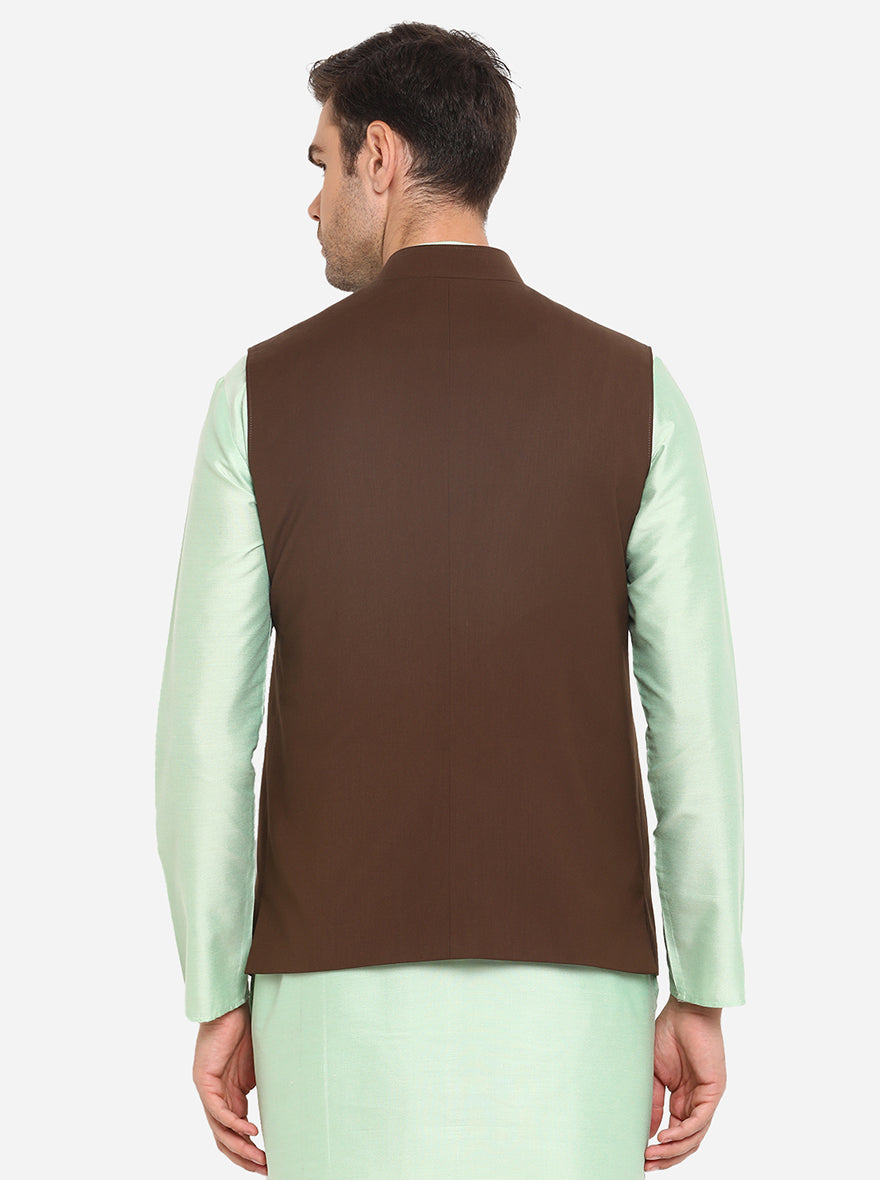 Brown Modi Jacket | JadeBlue