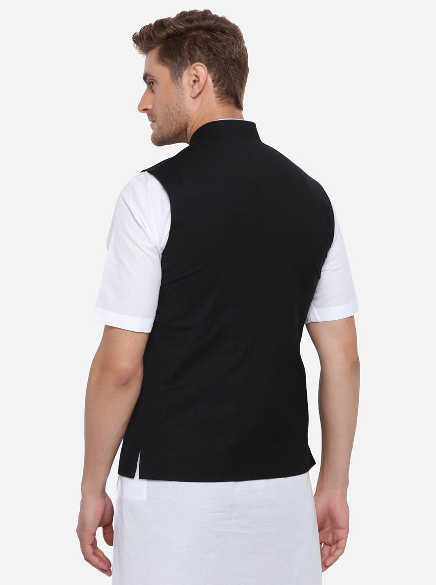 Jet Black Modi Jacket | JadeBlue