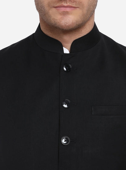 Jet Black Modi Jacket | JadeBlue