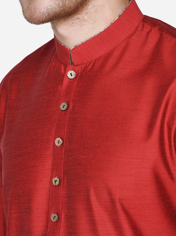 Red Kurta | Azania