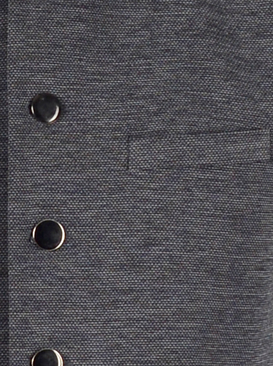 Grey Bandhgala Jacket | Greenfibre