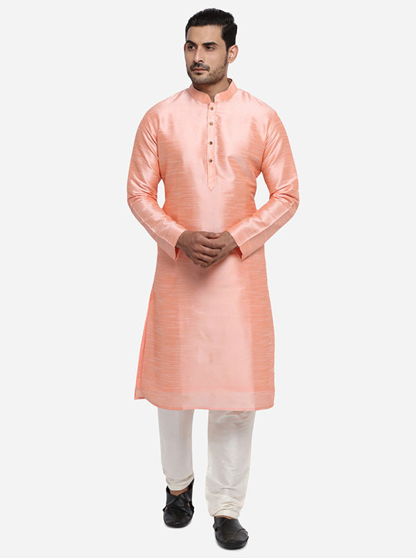 Peach Kurta Set | Azania