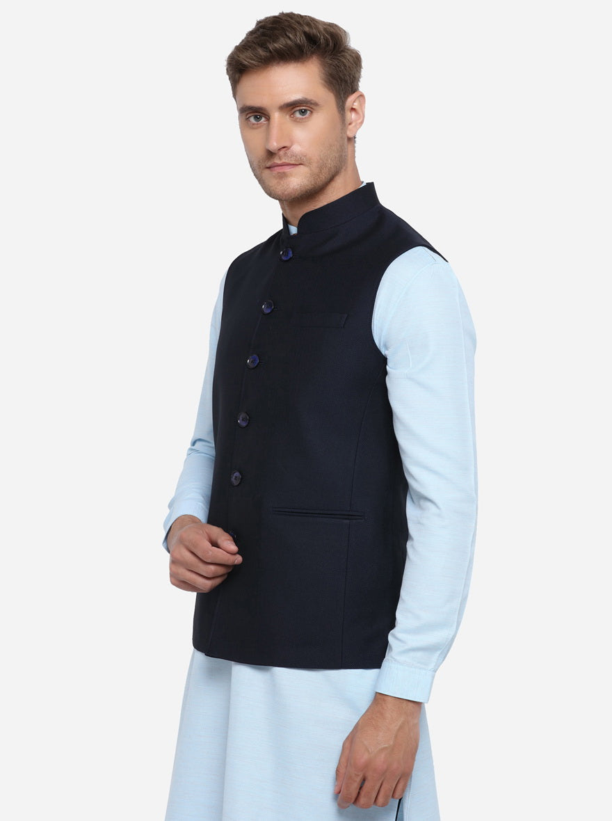 Deep Blue Modi Jacket | JadeBlue
