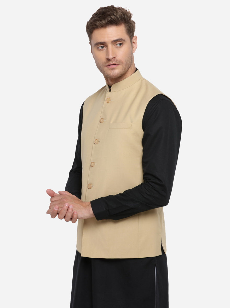 Beige Modi Jacket | JadeBlue