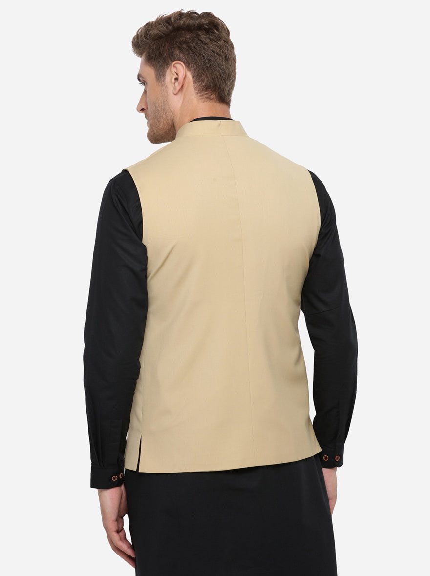 Beige Modi Jacket | JadeBlue