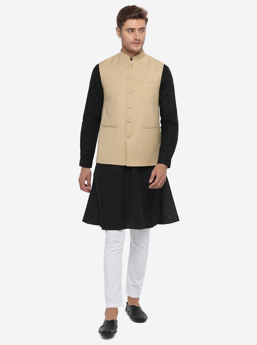 Beige Modi Jacket | JadeBlue