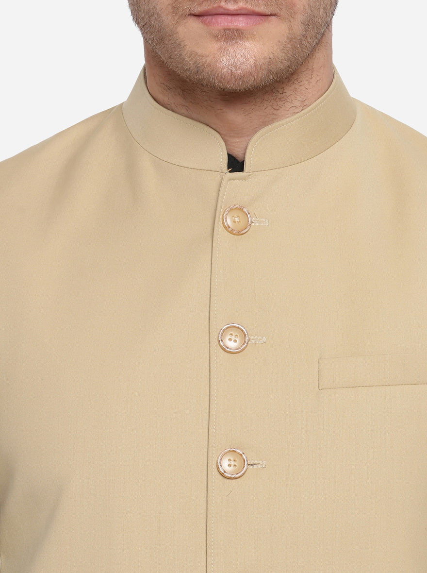 Beige Modi Jacket | JadeBlue