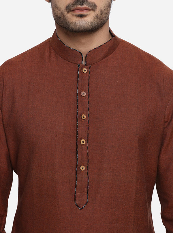 Brown Kurta | Azania