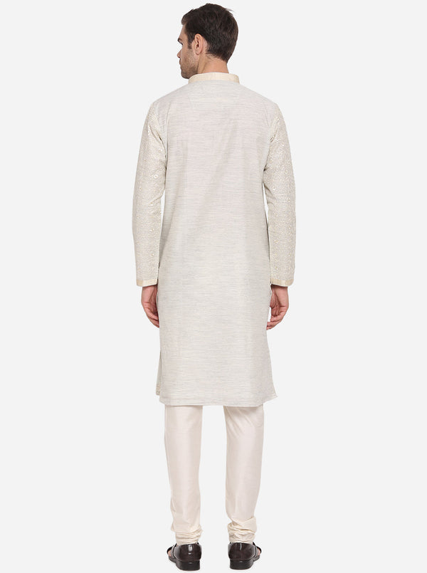 Beige Kurta Set | Azania