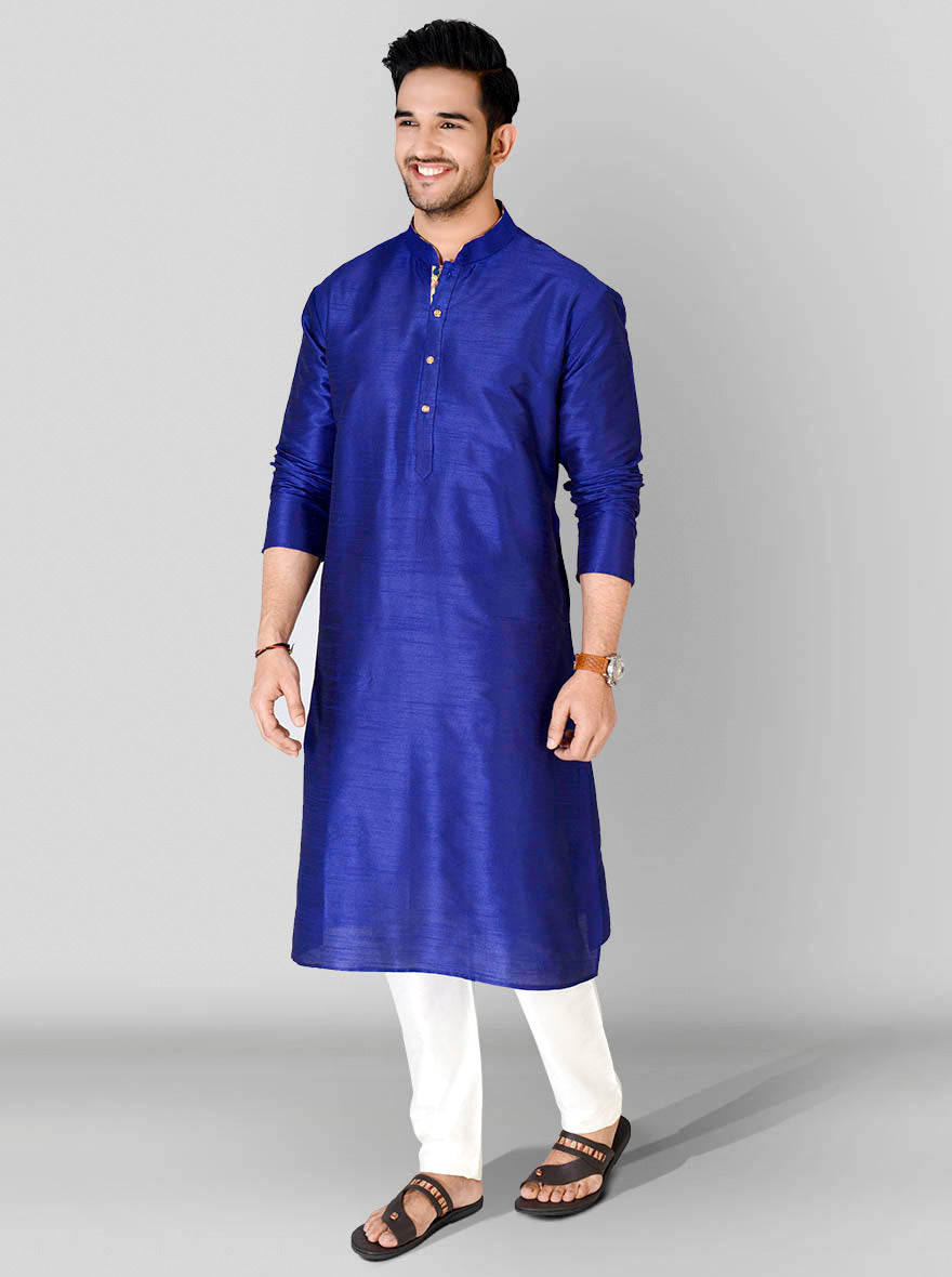 Royal Blue Kurta | Azania