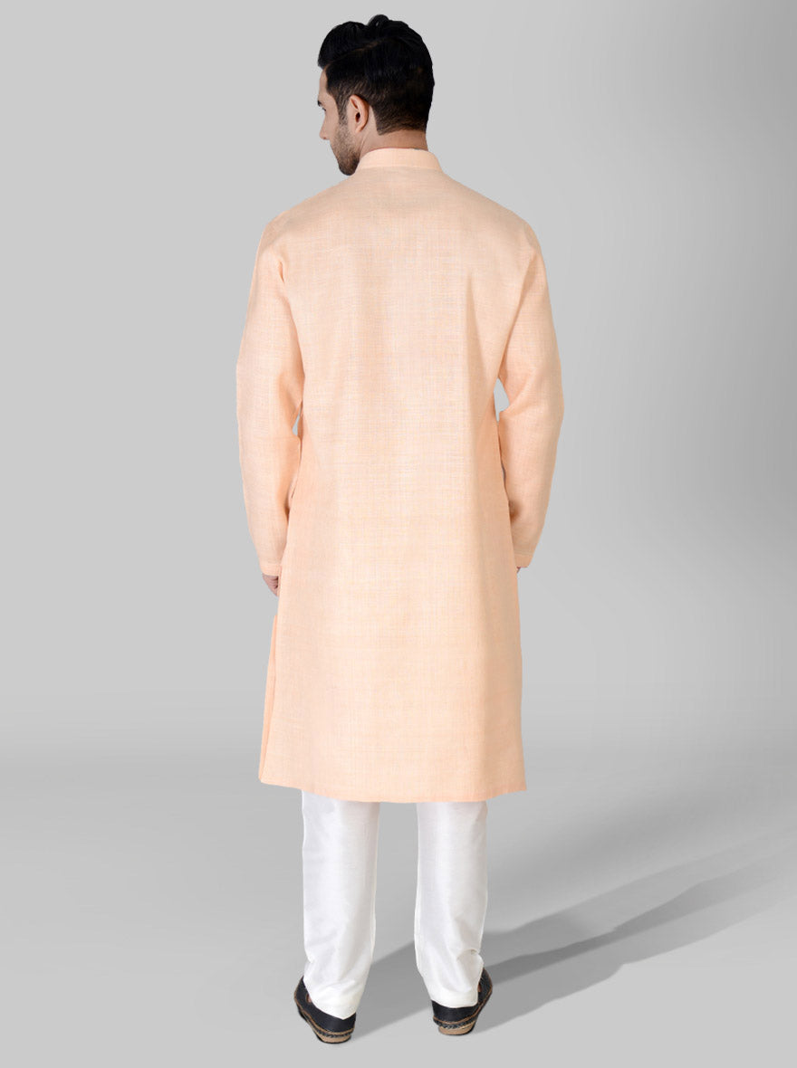 Peach Kurta Set | TULA