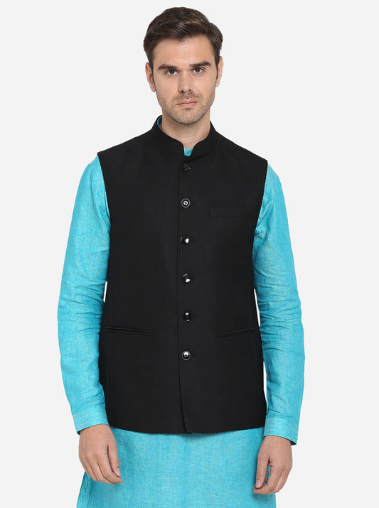 Jet Black Modi Jacket | JadeBlue