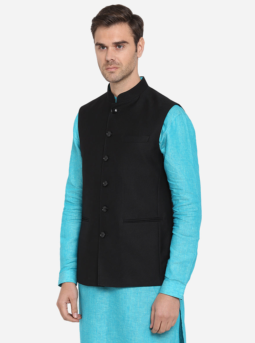 Jet Black Modi Jacket | JadeBlue