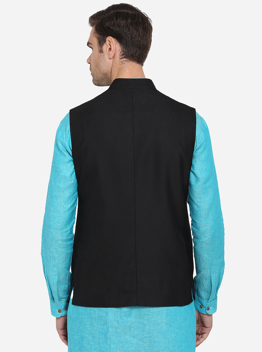 Jet Black Modi Jacket | JadeBlue