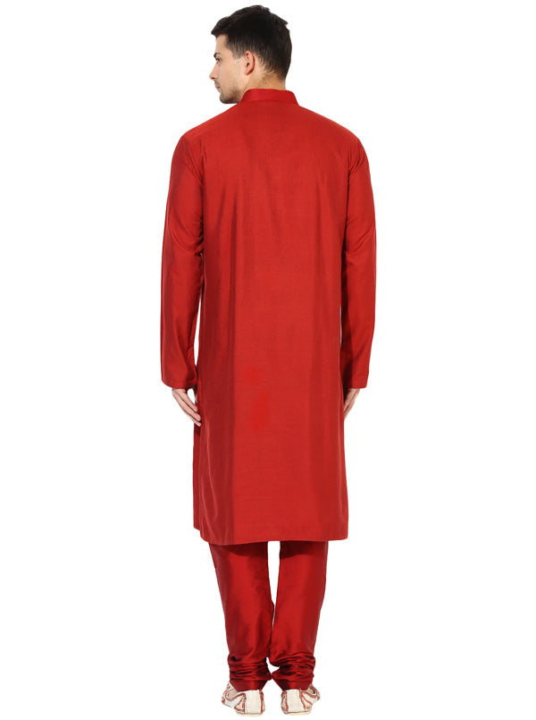 Maroon Kurta Set