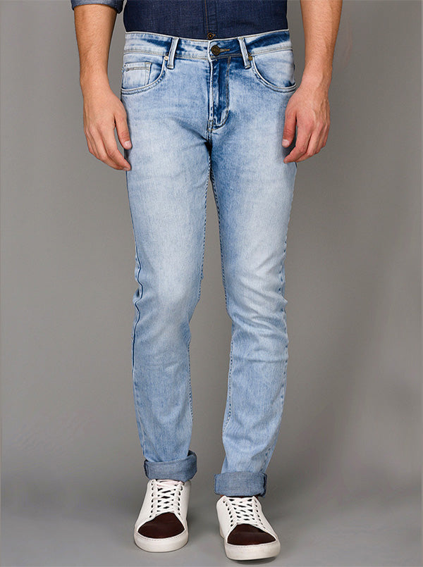 Blue Slim Fit Jeans | JB Sport