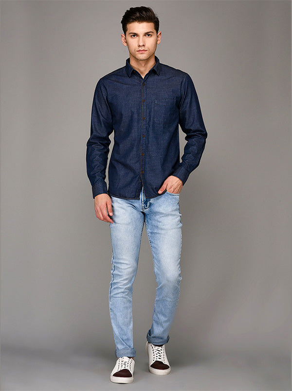 Blue Slim Fit Jeans | JB Sport