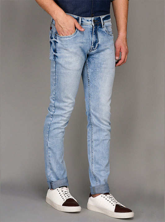 Blue Slim Fit Jeans | JB Sport