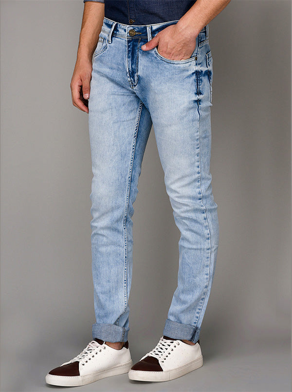 Blue Slim Fit Jeans | JB Sport