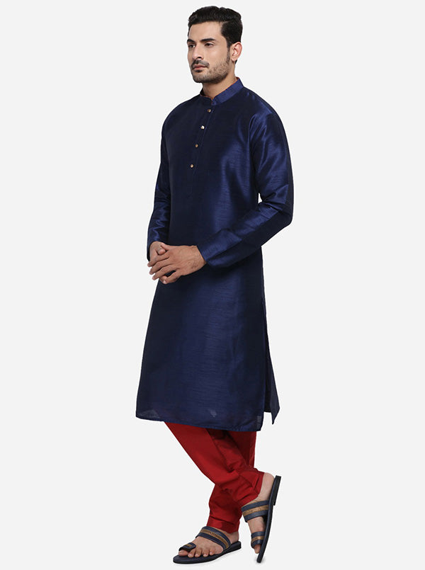 Dark Blue Kurta Set | Azania