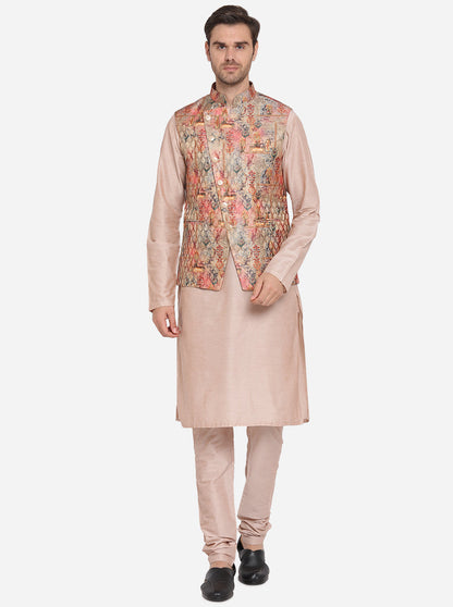 Multicolor Bandhgala Jacket | Azania