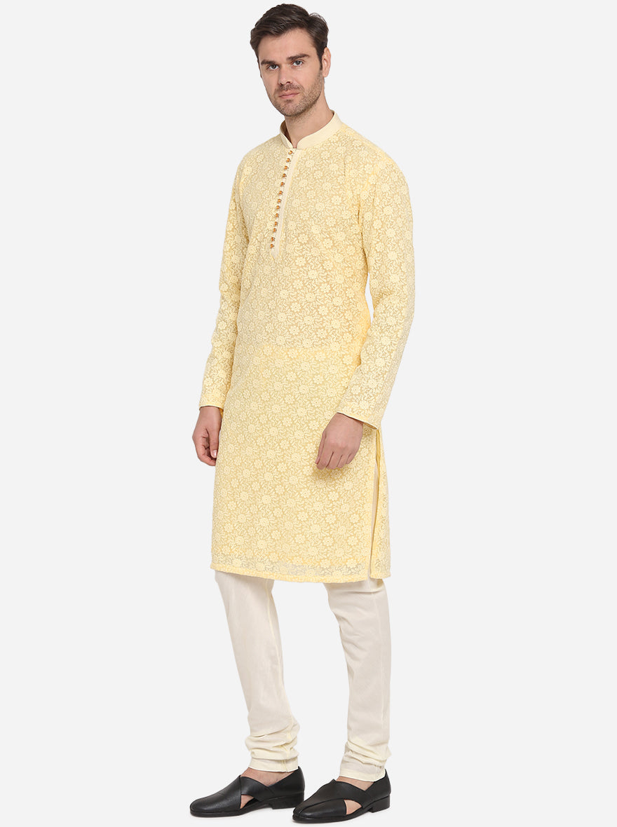 Yellow Kurta Set | Azania