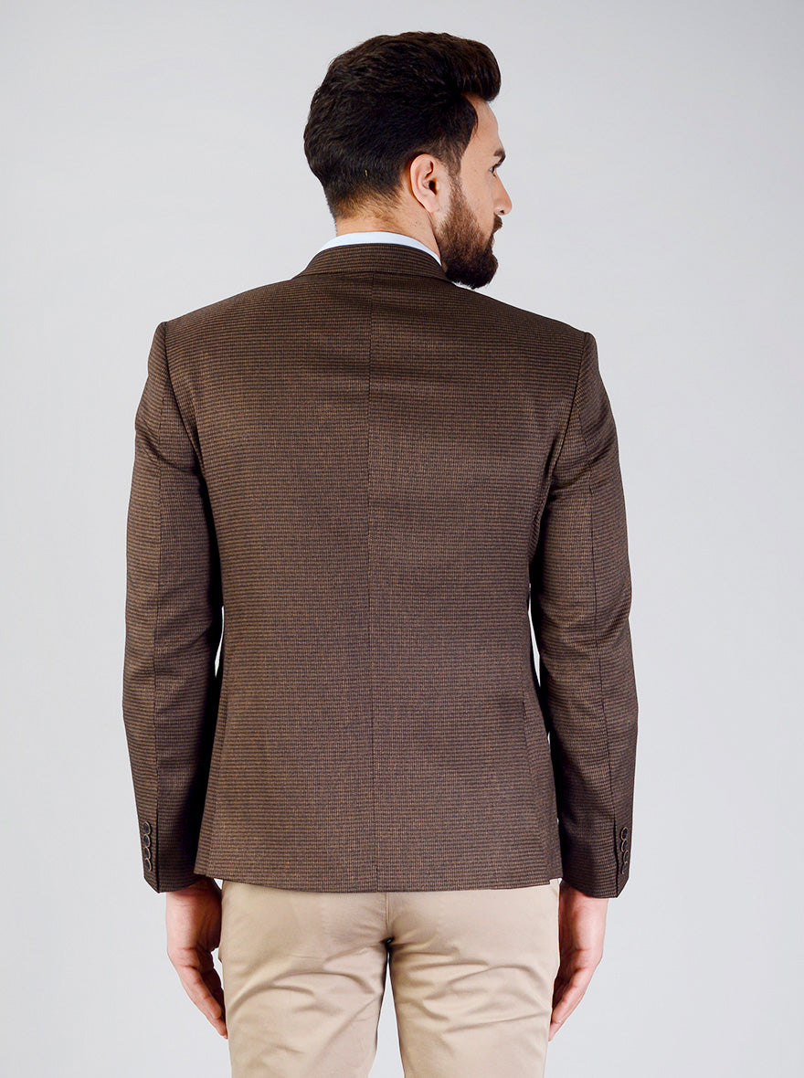 Coffee Brown Blazer | JB Studio