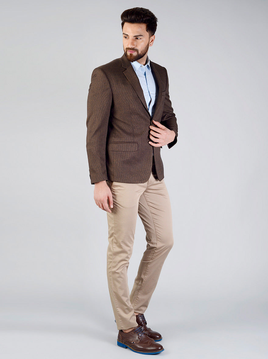 Coffee Brown Blazer | JB Studio