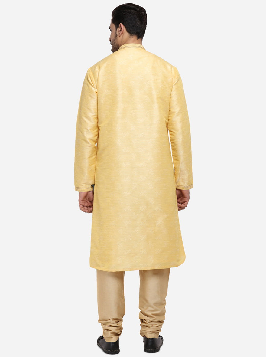 Golden Yellow Kurta Set | Azania