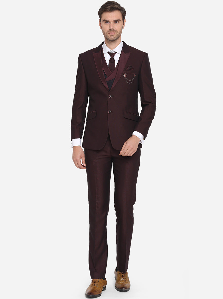 Maroon Suit | JadeBlue