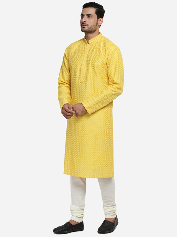 Yellow Kurta Set | TULA